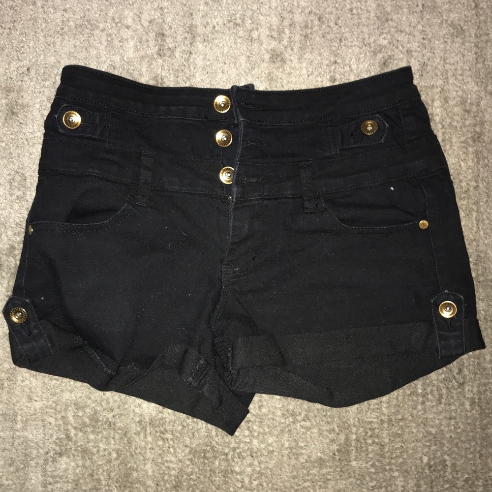 Black shorts